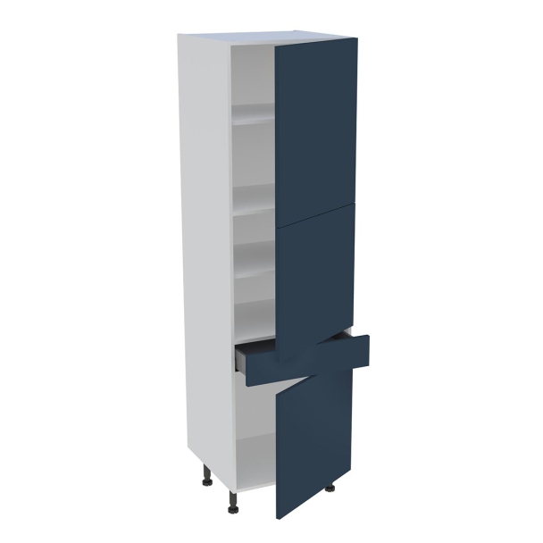 Colonne cuisine 3 portes, 1 tiroir H.216,6 cm x L. 60 cm