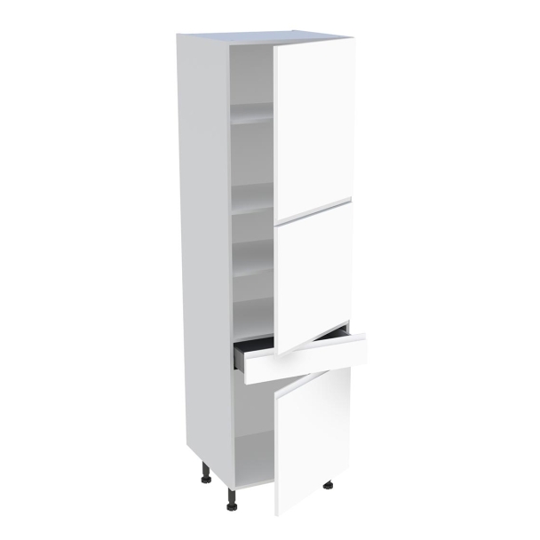Colonne cuisine 3 portes, 1 tiroir H.216,6 cm x L. 60 cm
