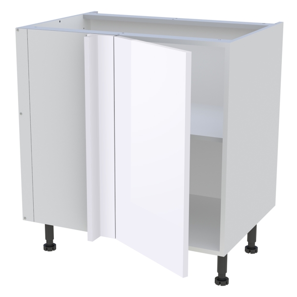 Meuble bas d'angle cuisine 1 porte H.87 cm x L. 80 cm