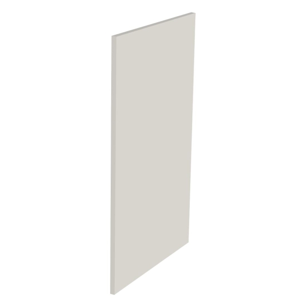 Kit façade meuble cuisine Blanc Mat Sans Poignée 1 porte H. 100,5 cm L. 59,7 cm