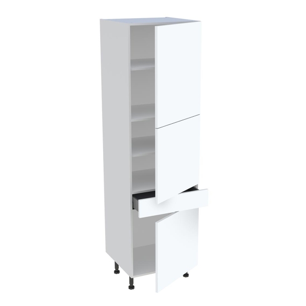 Colonne cuisine 3 portes, 1 tiroir H.216,6 cm x L. 60 cm