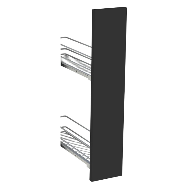 Kit façade meuble cuisine Bleu Nuit Mat 1 porte H. 71,7 cm L. 14,7 cm