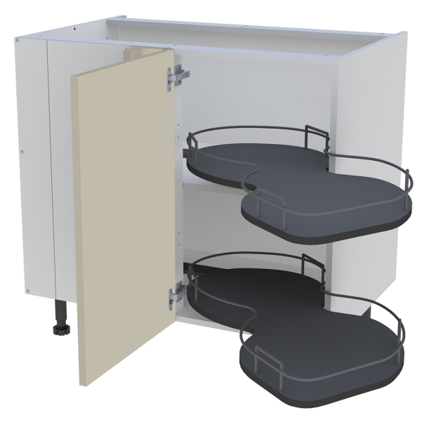 Meuble bas cuisine 1 porte H. 87 cm x L. 90 cm - BSA110G