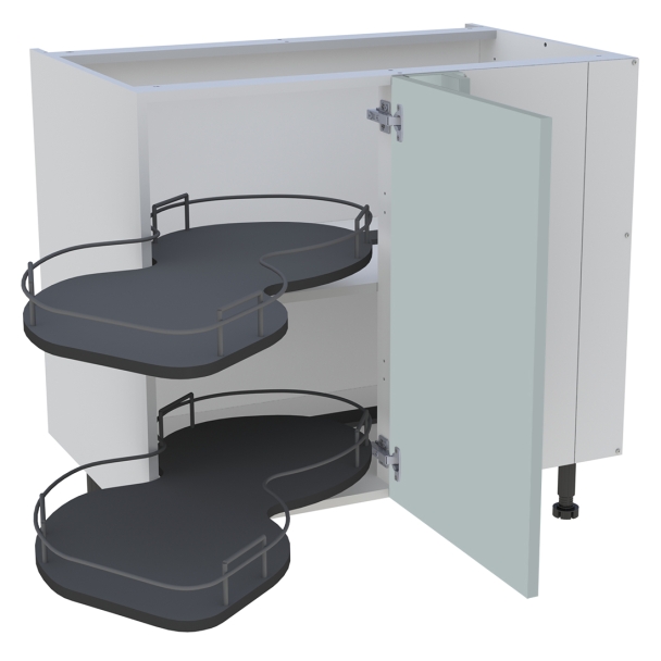 Meuble bas cuisine 1 porte H.87 cm x L. 90 cm - BSA110D