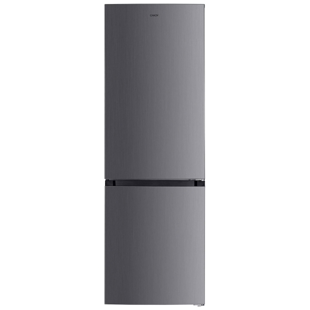 Réfrigérateur combiné inox foncé H. 186 cm x L. 60 cm - Candy CCH2T618EXBF