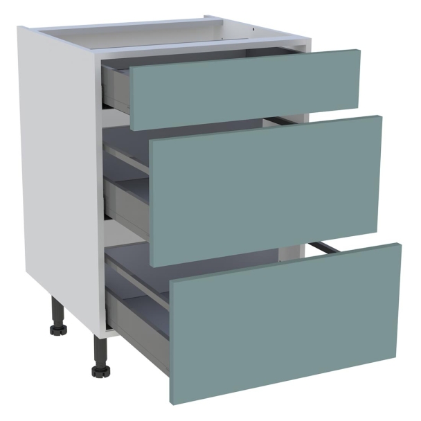 Meuble bas cuisine 1 tiroir, 2 casseroliers H.87 cm x L. 60 cm