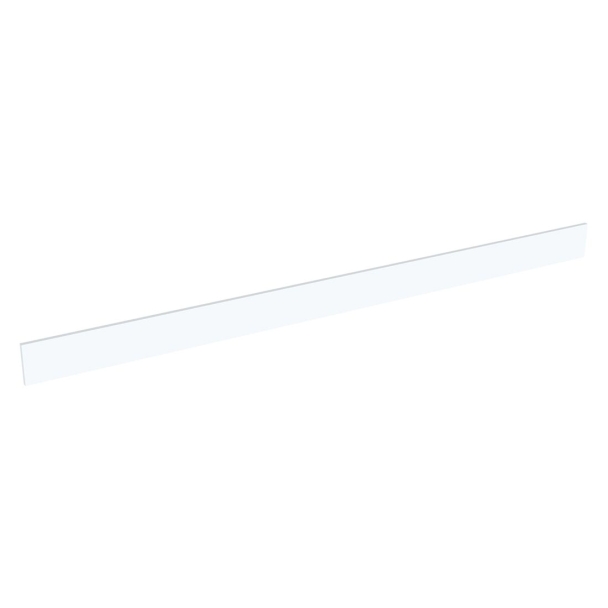 Plinthe ou fileur meuble cuisine L. 240 cm - Noir mat