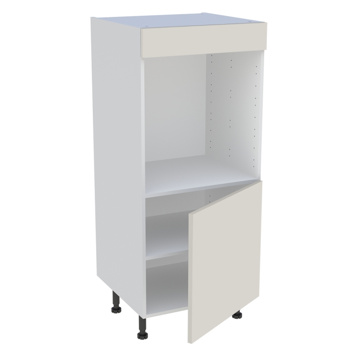 Demi colonne cuisine 1 porte H.129,6 cm x L. 60 cm - Lin mat