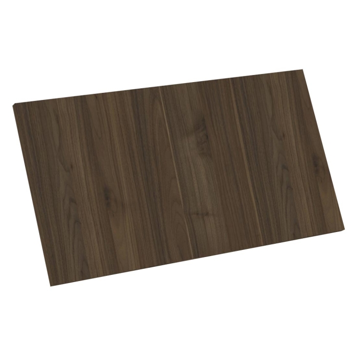 Kit façade meuble cuisine Noyer Foncé 1 porte H. 42,9 cm L. 79,7 cm