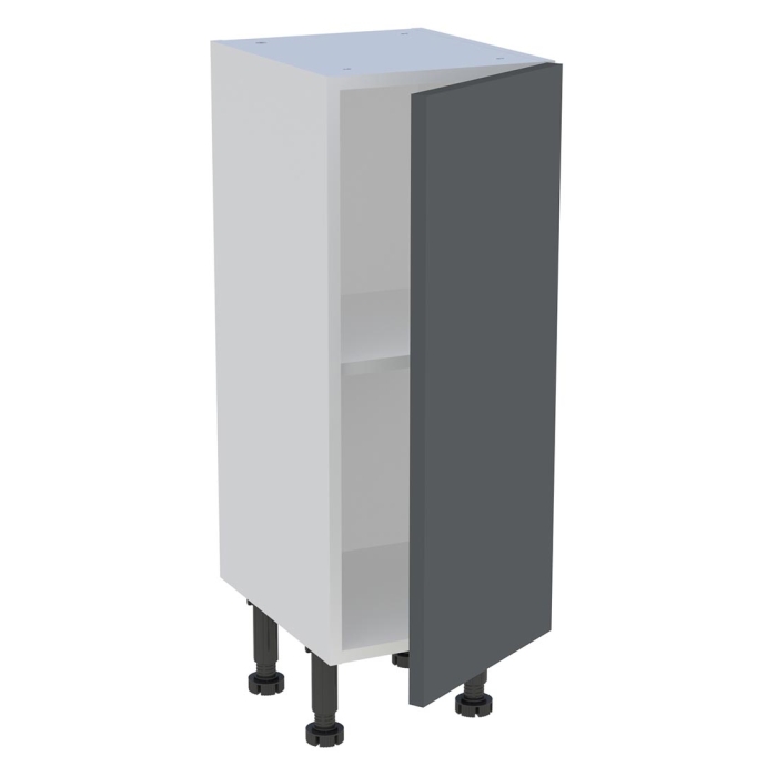 Meuble bas cuisine 1 porte H. 87 cm x L. 30 cm x P. 36,9 cm - Gris ardoise mat