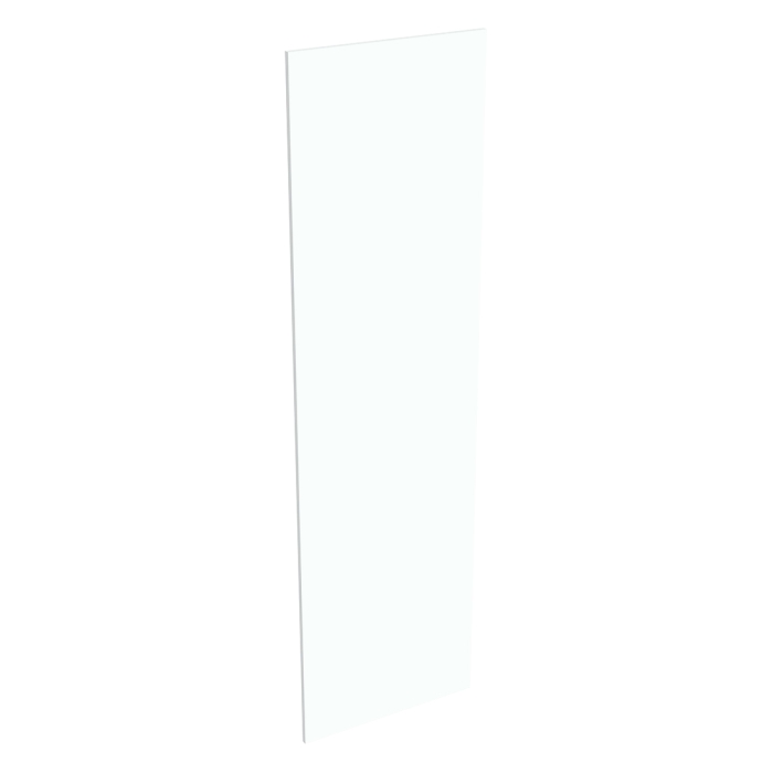 Coté de remplacement colonne cuisine BLANC CHAUD MAT - H. 201.6 cm