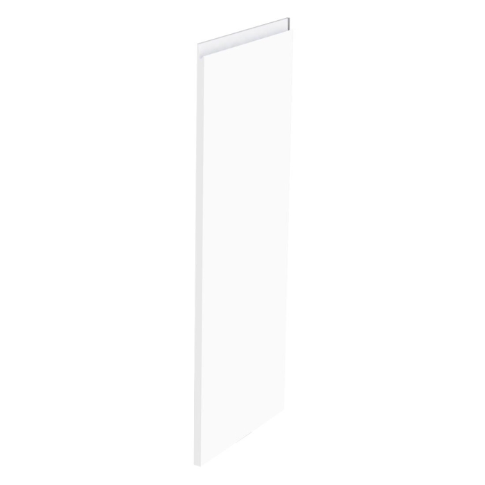 Kit façade meuble cuisine Blanc Mat Sans Poignée 1 porte H. 100,5 cm L. 39,7 cm