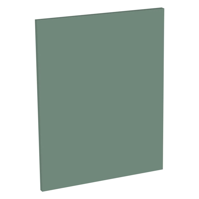 Kit façade meuble cuisine Vert Sauge Mat 1 porte H. 57,3 cm L. 59,7 cm