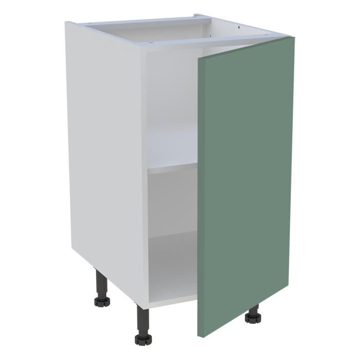 Meuble bas cuisine 1 porte H. 87 cm x L. 45 cm - Vert sauge mat