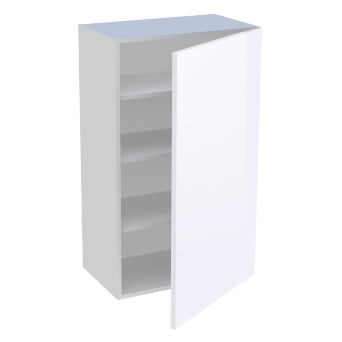 Meuble haut cuisine 1 porte H. 100,8 cm x L. 60 cm - Blanc brillant