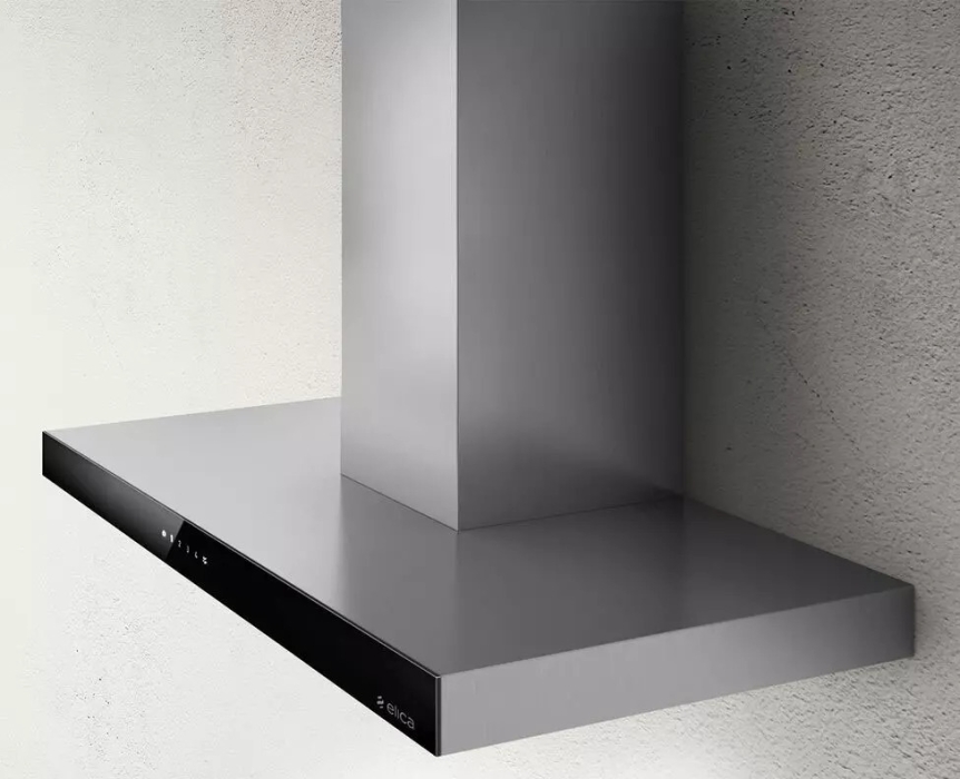Hotte box 60 cm inox et noir