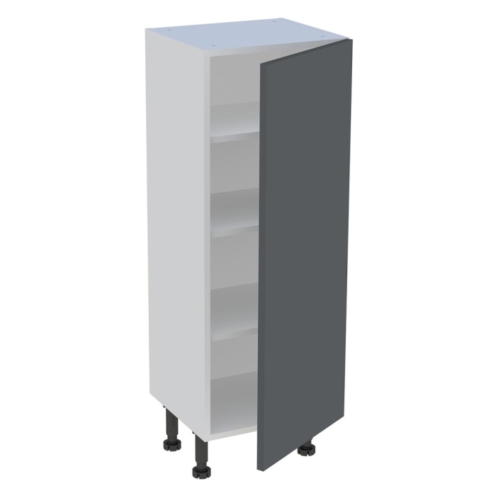 Meuble bas cuisine 1 porte H. 115,8 cm x L. 40 cm x P. 36,9 cm - Gris ardoise mat