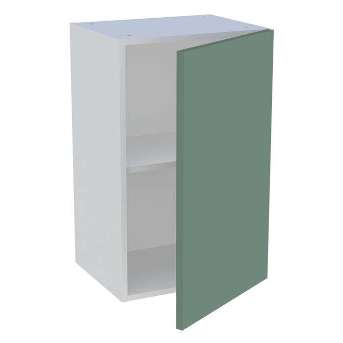 Meuble haut cuisine 1 porte H. 72 cm x L. 45 cm - Vert sauge mat