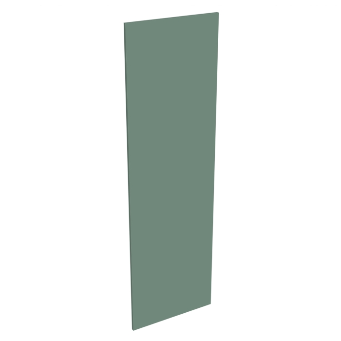 Kit joue de finition colonne cuisine VERT SAUGE MAT - H. 216.6 cm