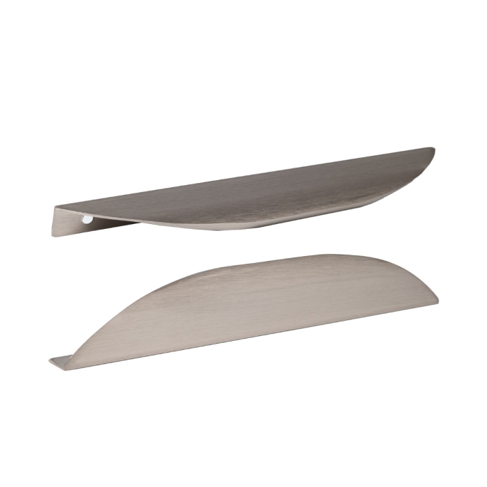 Poignée profilée arc alu brossé - L. 26,4 cm