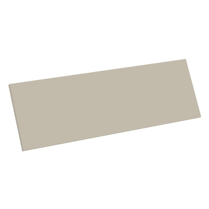 Kit façade meuble cuisine Beige Mat 1 porte H. 28,5 cm L. 89,7 cm