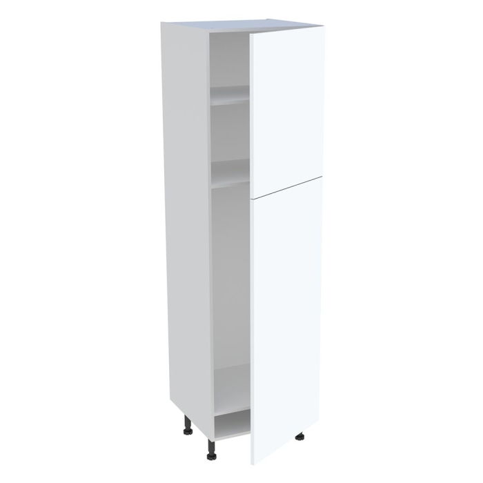 Colonne cuisine 2 portes H. 216,6 cm x L. 60 cm - CFR2P601 - Blanc mat