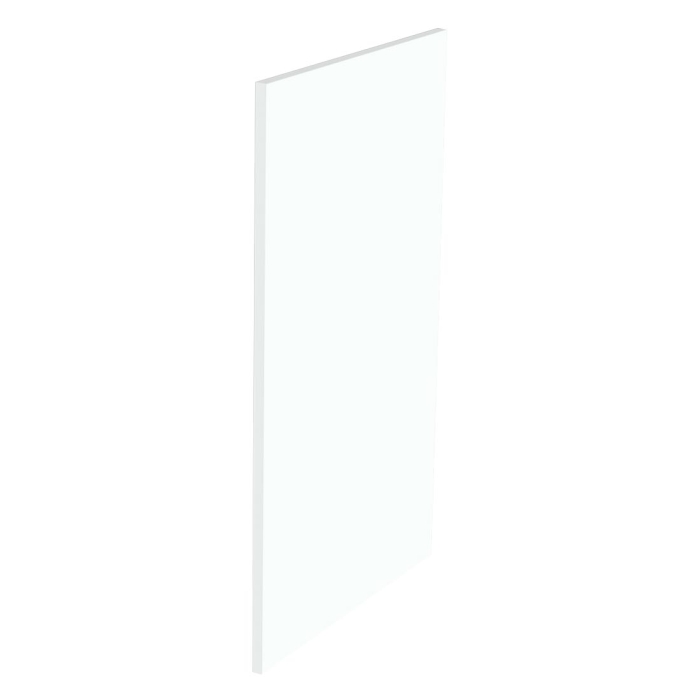 Kit façade meuble cuisine Blanc Chaud Mat 1 porte H. 100,5 cm L. 59,7 cm