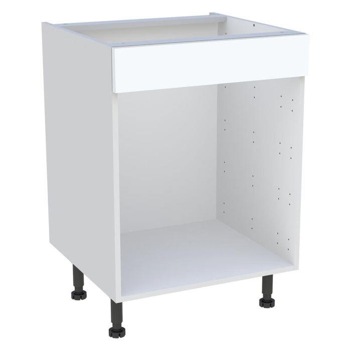 Meuble bas cuisine  H. 87 cm x L. 60 cm - Blanc mat
