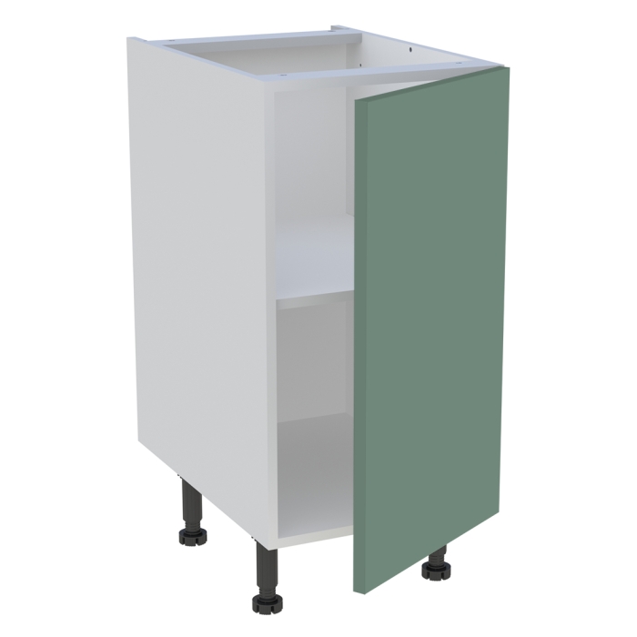 Meuble bas cuisine 1 porte H. 87 cm x L. 40 cm - Vert sauge mat