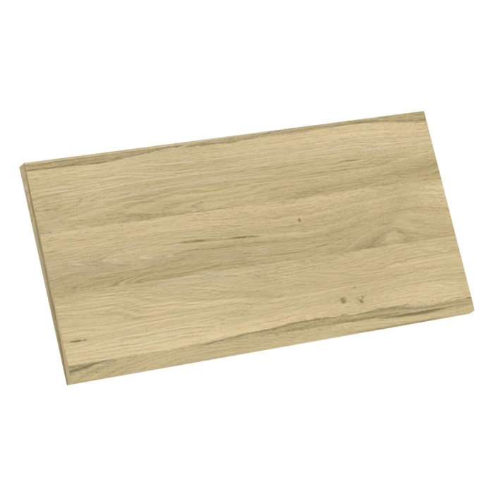 Kit façade meuble cuisine Chêne Clair 1 porte H. 28,5 cm L. 59,7 cm