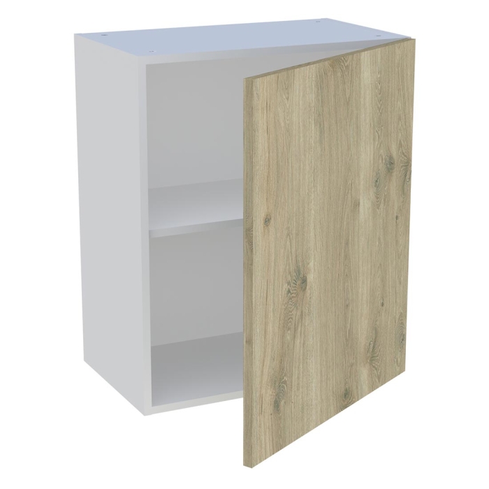 Meuble haut cuisine 1 porte H. 72 cm x L. 60 cm - Chêne doré