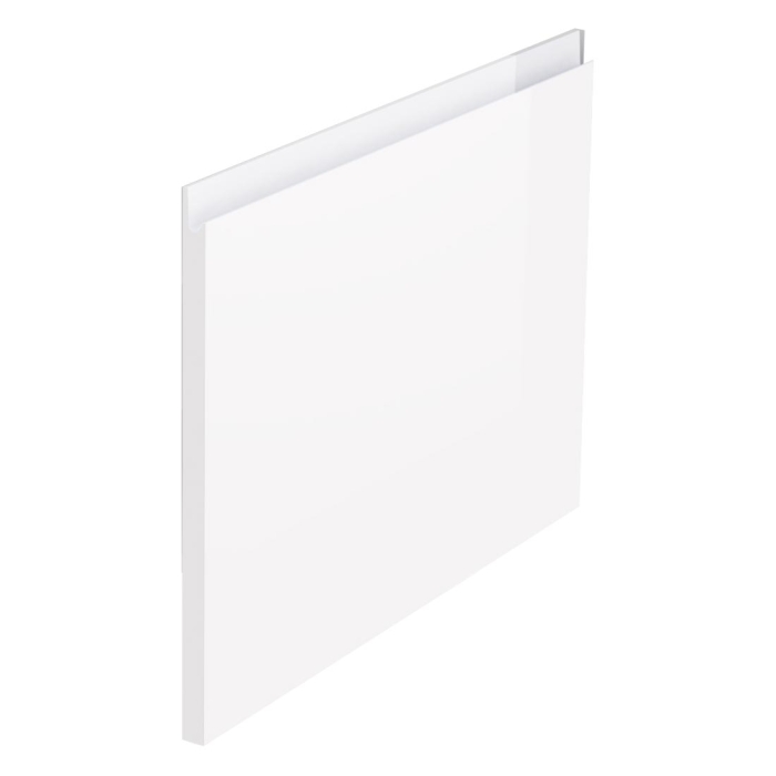 Kit façade meuble cuisine Blanc Brillant Sans Poignée 1 porte H. 42,9 cm L. 59,7 cm