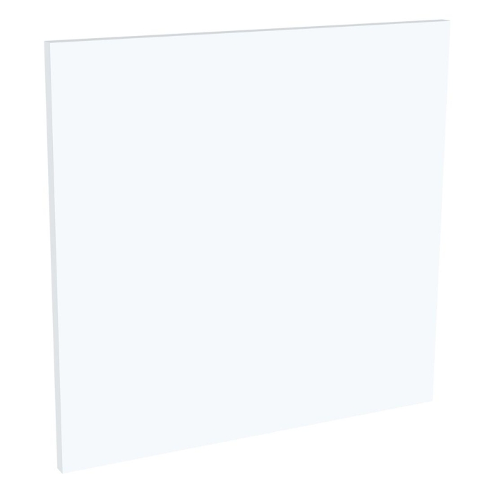 Kit façade 1 porte lave-vaisselle semi-intégrable Blanc Mat 1 porte H. 57,3 cm L. 59,7 cm