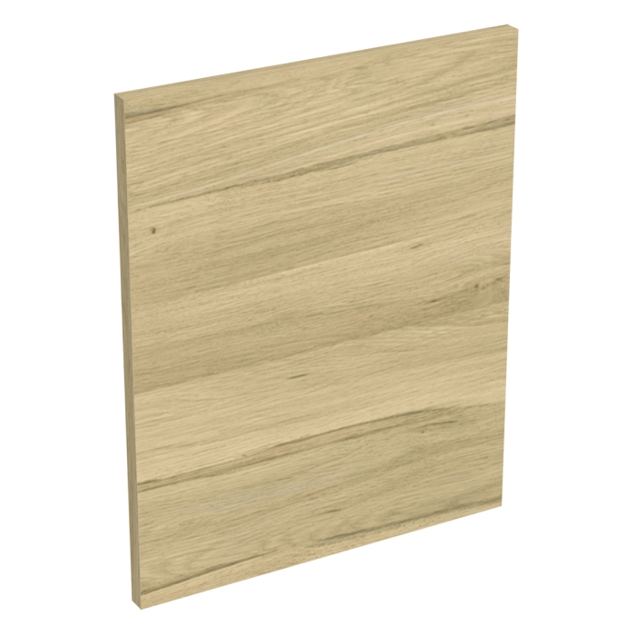 Coté de remplacement meuble haut cuisine sur hotte CHÊNE CLAIR - H. 43.2 cm