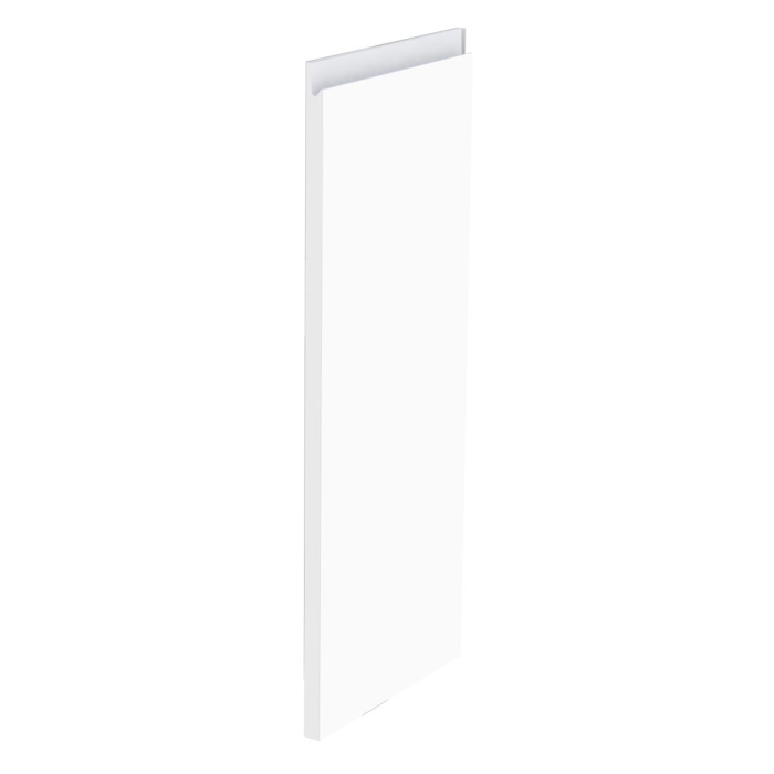 Kit façade meuble cuisine Blanc Mat Sans Poignée 1 porte H. 71,7 cm L. 29,7 cm