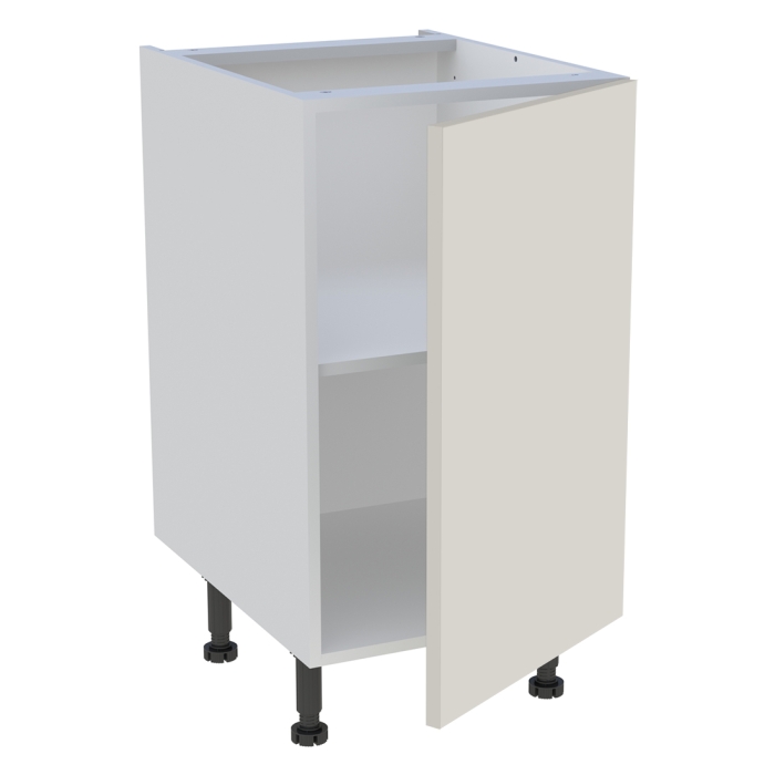 Meuble bas cuisine 1 porte H. 87 cm x L. 45 cm - Lin mat
