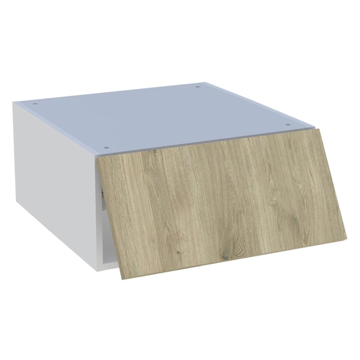 Meuble haut cuisine 1 porte relevante H. 28,8 cm x L. 60 cm - Chêne doré