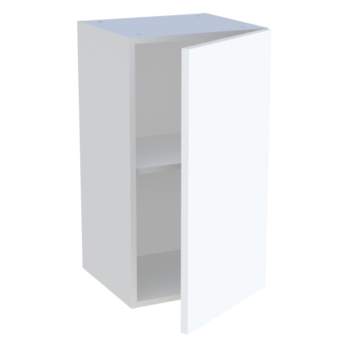 Meuble haut cuisine 1 porte H. 72 cm x L. 40 cm - Blanc mat