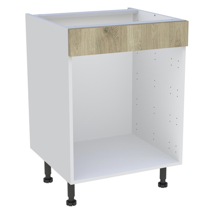 Meuble bas cuisine  H. 87 cm x L. 60 cm - Chêne doré