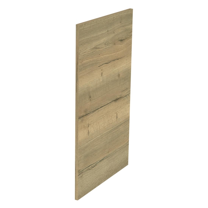 Kit façade meuble cuisine Chêne Structuré 1 porte H. 100,5 cm L. 59,7 cm