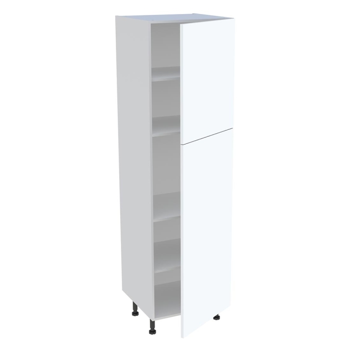 Colonne cuisine 2 portes H. 216,6 cm x L. 60 cm - C2P602 - Blanc mat