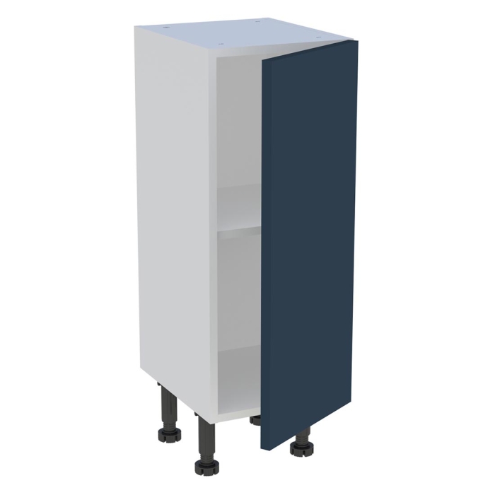 Meuble bas cuisine 1 porte H. 87 cm x L. 30 cm x P. 36,9 cm - Bleu nuit mat