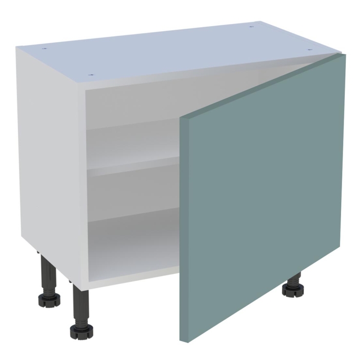 Meuble bas cuisine 1 porte H. 58,2 cm x L. 60 cm x P. 36,9 cm - Vert opale mat