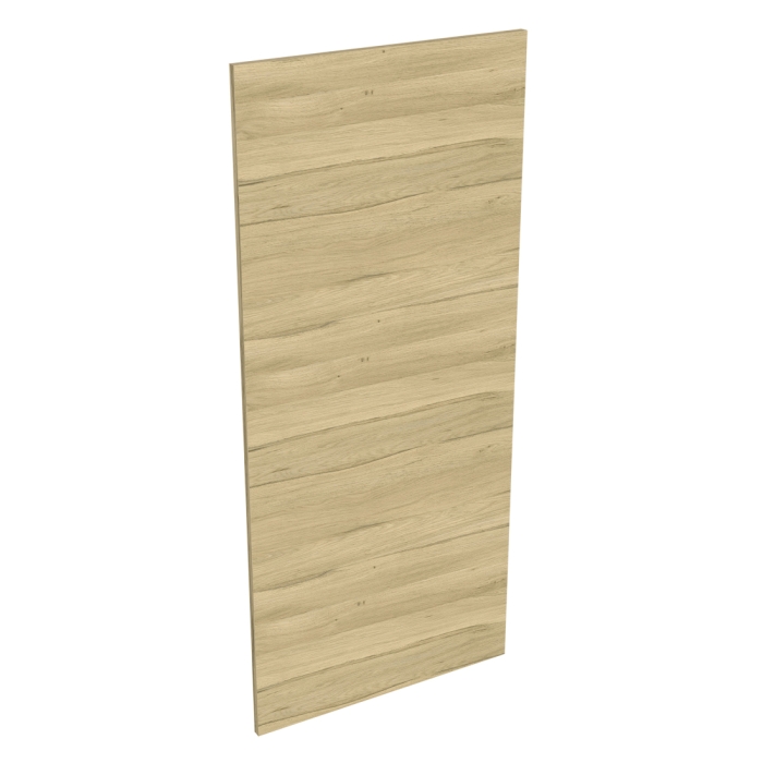 Coté de remplacement demi-colonne cuisine CHÊNE CLAIR - H. 129.6 cm