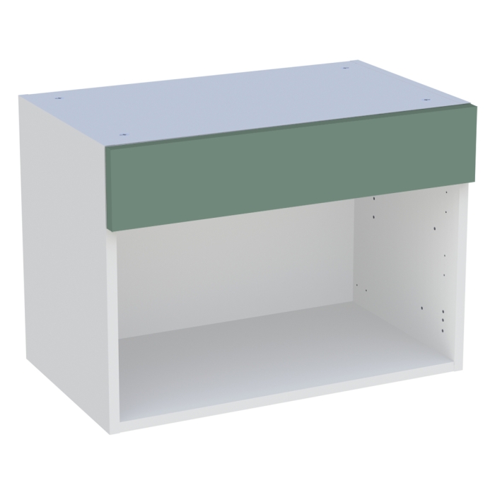 Meuble haut cuisine  H. 43,2 cm x L. 60 cm - Vert sauge cadre