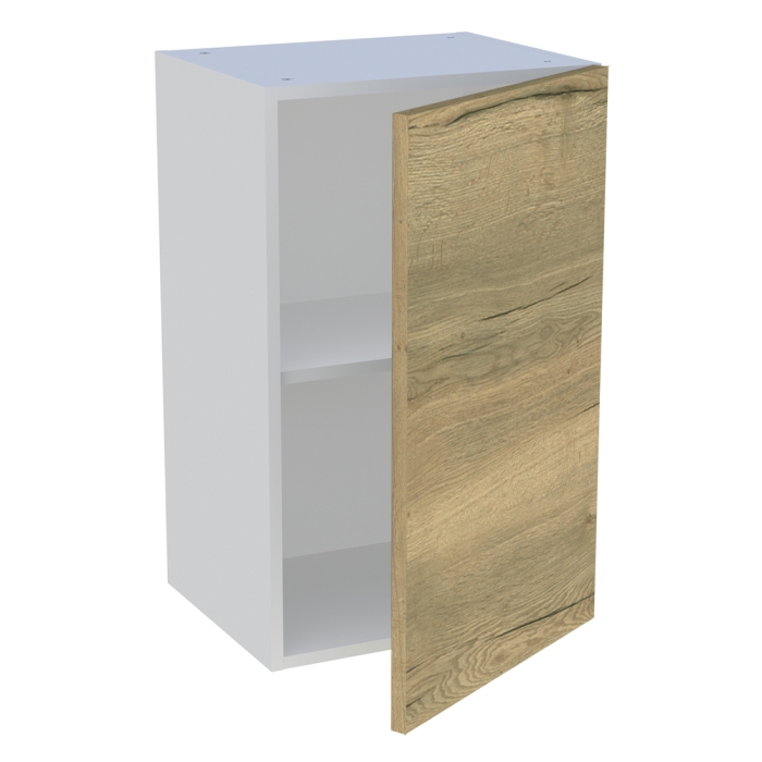 Meuble haut cuisine 1 porte H. 72 cm x L. 45 cm - Chêne structuré