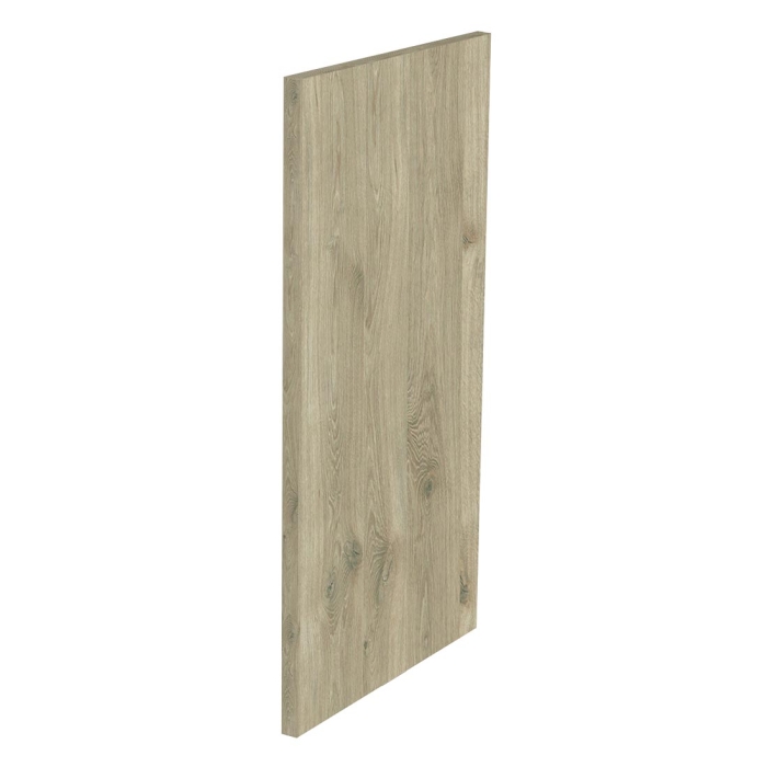 Kit façade meuble cuisine Chêne Doré 1 porte H. 71,7 cm L. 39,7 cm