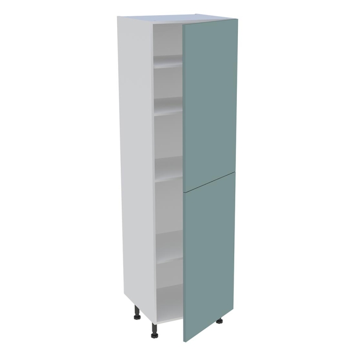 Colonne cuisine 2 portes H. 216,6 cm x L. 60 cm - C2P601 - Vert opale mat