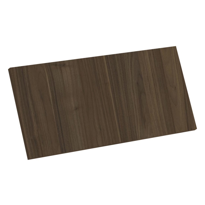 Kit façade meuble cuisine Noyer Foncé 1 porte H. 28,5 cm L. 59,7 cm