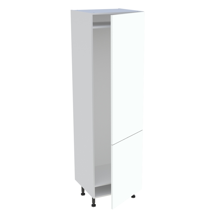 Colonne cuisine 2 portes H. 216,6 cm x L. 60 cm - CFR2P602 - Blanc chaud mat